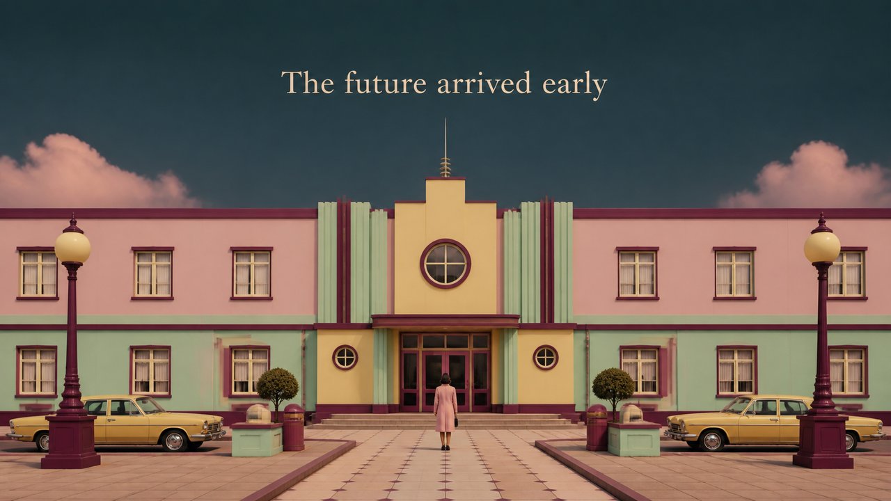 Cinema · Wes Anderson hand