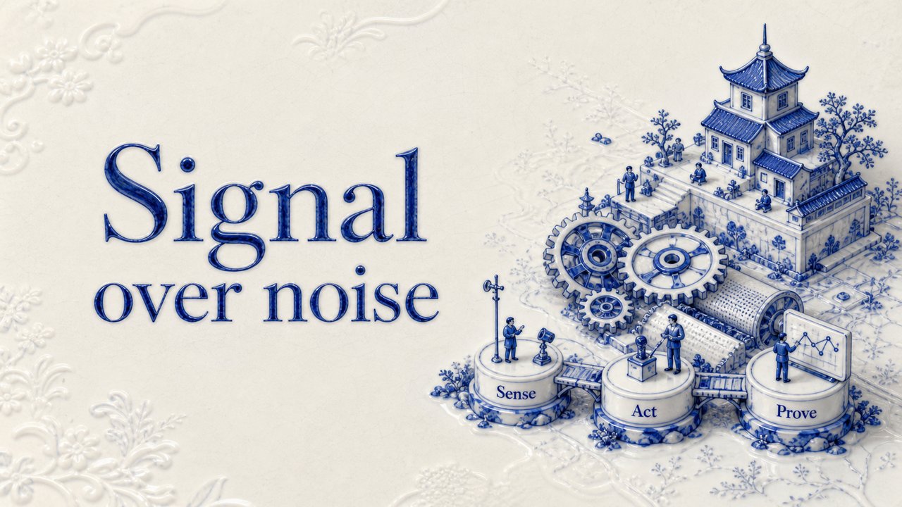 Porcelain & Indigo